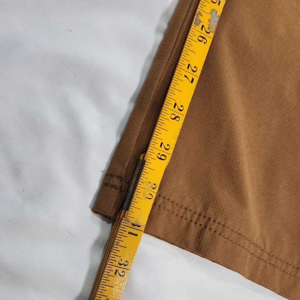 Men's Lake and Trail Brown Hiking Pants 36X32